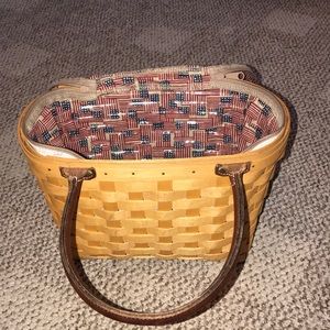 Collectible longaberger basket